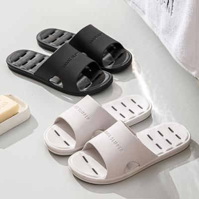 Fashion Bathroom Women's Summer Anti-Slip Quick-Dry Slippers