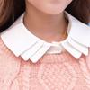 Multi-layer Detachable Collar Button False Collar Ruffles Removable Fake Collar  Dresses