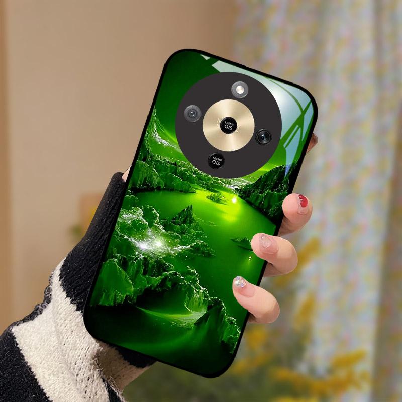 

Чехол для Honor X9d 5G Модный Закаленное Стекло Задняя Крышка Для Honor X9d 6.79 Бампер Защита Камеры Ударопрочный Fundas Coque Honor X9d