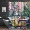 Jungle Tiger Tapestry - Vibrant Wildlife Wall Hanging For Living Room, Bedroom Decor - Bold And Exotic Home Decoration