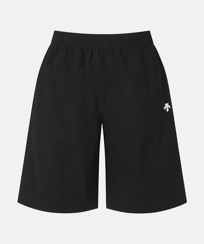 DESCENTE Training 10.5-Inch Oversized Shorts Black Sr221Thp43