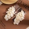 Super Fairy Long Style Surrounded By Shell Fringed Earrings, Light Luxury Fashion Super Fairy High-End Temperament Earrings