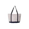 New NOAH Cotton Canvas Bag Tote Bag Shopping Bag Handbag Regular Unisex Natural & Marine Blue B001NOAHNVY