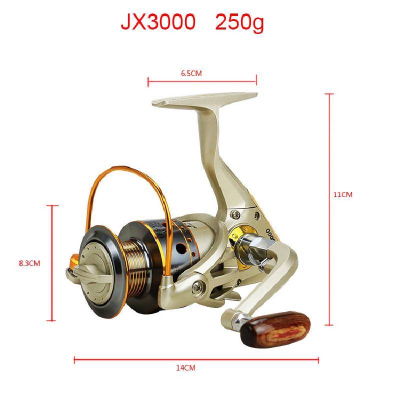 Metal Spinning Reel With Aluminum Alloy Construction For Freshwater Fishing Enthusiasts