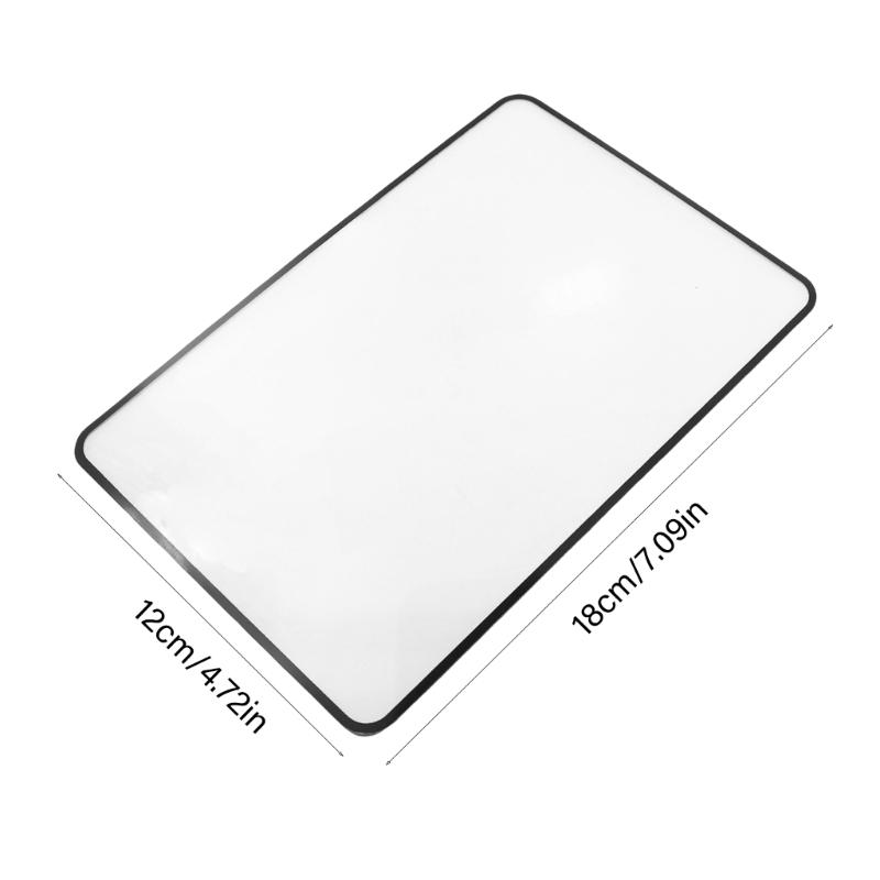 Light weight Outdoor Reading Card Flexible Goosenecks Handheld Magnifiers Card for Outdoor Activity