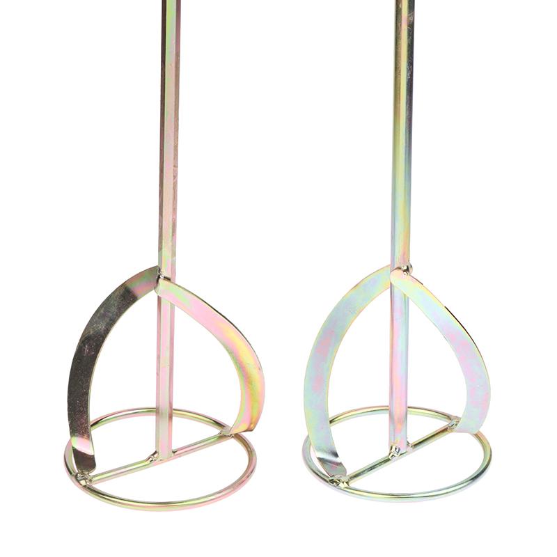 1Pcs S-Type Mixer Drill Paint Stirring Rod Handheld Paint Plaster Mortar Mixing Paddle Machine Power Tool Accessories