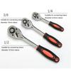 1/4'' 3/8''  1/2'' Socket Wrench Set Extension Rod Multi-function Ratchet Spanner Set Car Motorcycle Repair Hand Tool Set