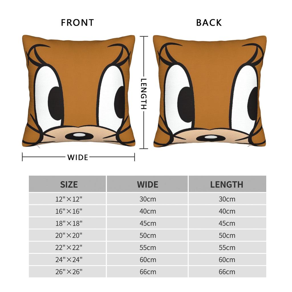 Good Friends Pillow Case Jerrys and Toms Morden Pillow Cover Comfy Pillowcases For Sofa Bedroom Home Decor