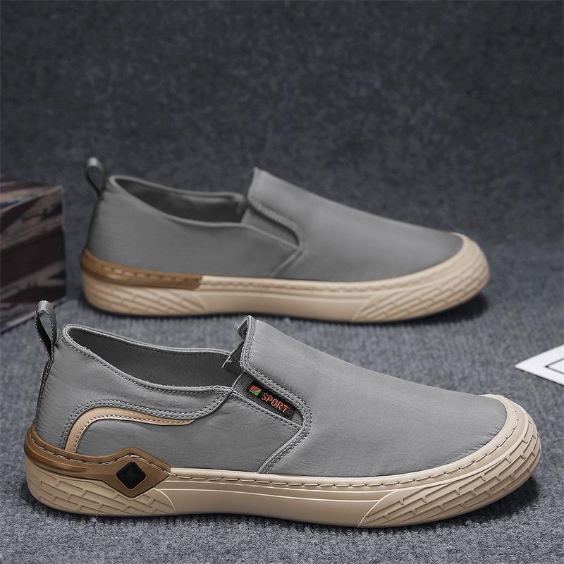 Men Shoes 2024 New Men Casual Shoes Breathable Classic Canvas Slip on Shoes for Men Breathable Walking Sneakers Men's Loafers