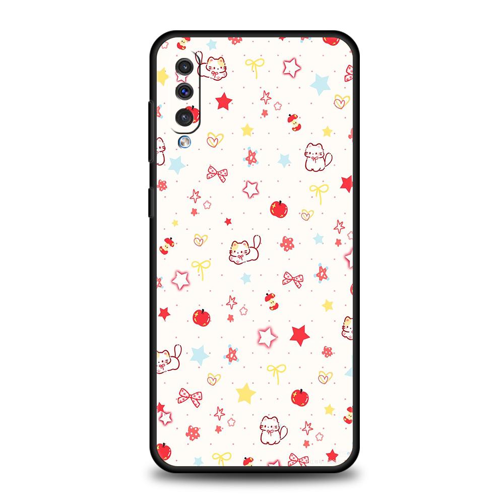 

Phone Case for Samsung Galaxy A56 A36 A26 A06 A16 A24 A36 A54 A14 A42 A22 A20 A12 A10 Soft TPU Creative Adorable Cartoon Pattern Samsung A06