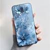 För Nokia 3 Fodral För Nokia 3.1 Fodral Lyxigt Mode Fjärilar Blommor Mjukt Smalt Svart Silikon Baksida för Nokia3 Fodral