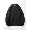 Retro Three-Dimensional Relief Spring and Autumn Export Print Sweater