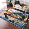 Fishing Enthusiast Carpet for Living Room Sofa Table Bedroom Rugs Home decor Kitchen washroom Indoor Outdoor Non-slip floor Mats