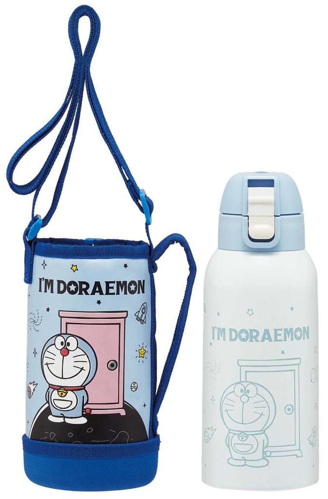 Skater Doraemon Space Walk Water with Bottle, 600ml, Cover, KSTCH6-A