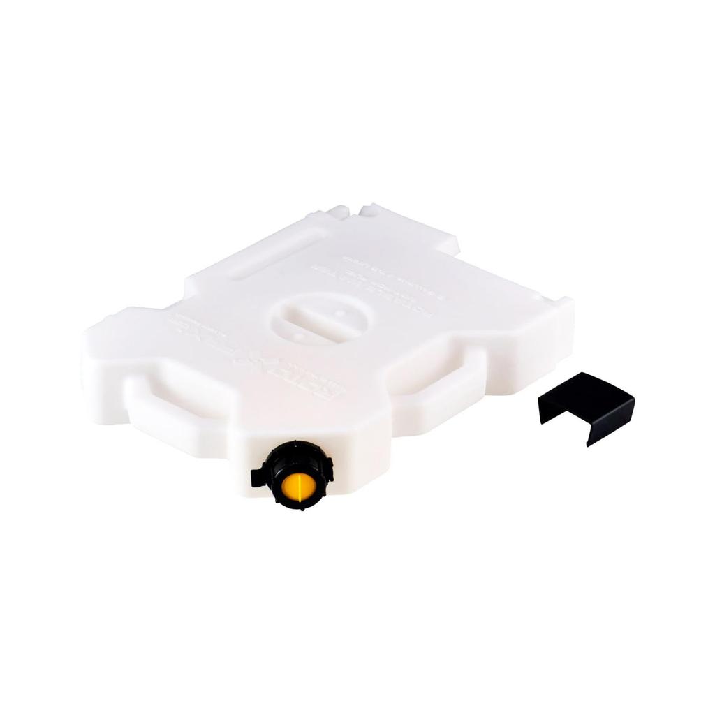 Rotopax RX-2W Behälter, Poly-Tank, Wasserkanister, Camping, 2 Gallonen (7,57 l) Weißer Behälter mit Düse