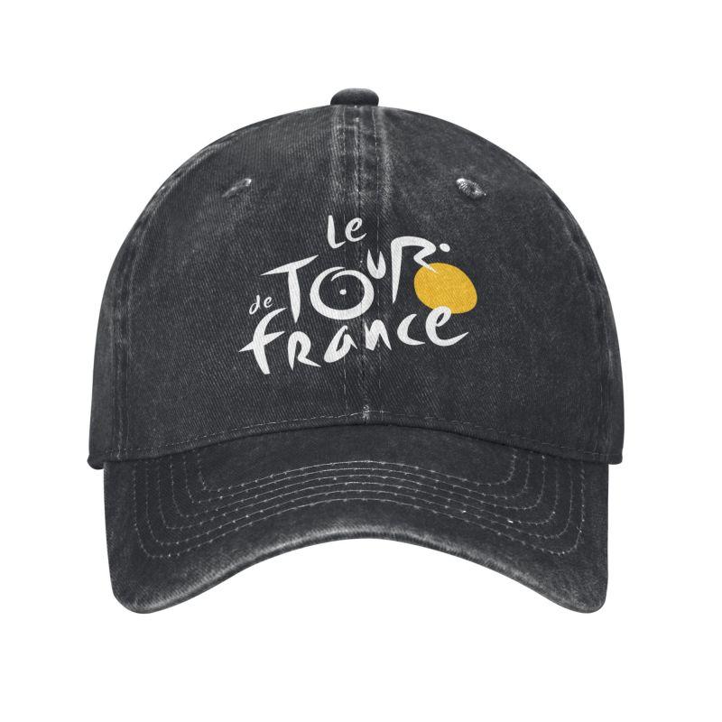 

Кепка Бейсболка Тур де Франс Классическая Потертая Стиранная Snapback для Мужчин Женщин Моющаяся Регулируемая Тракер Папа Кепки Adjustable чёрный