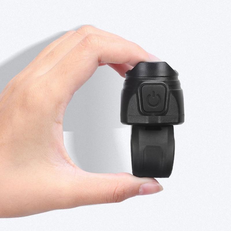USB dobíjecí elektrický klakson na MTB kolo 80dB Elektronické zvonky na jízdní kolo 6 zvukových režimů Zvonky na kolo pro děti i dospělé