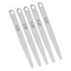 5pcs 0.2Celsius0.3 Stainless Steel Feeler Gauge Ruler Welding Inspection Tool(0.2)