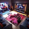1PC Coraline Rug - home decoration Carpet For Living Room Bedroom Flooring Computer Chair Area Rug
