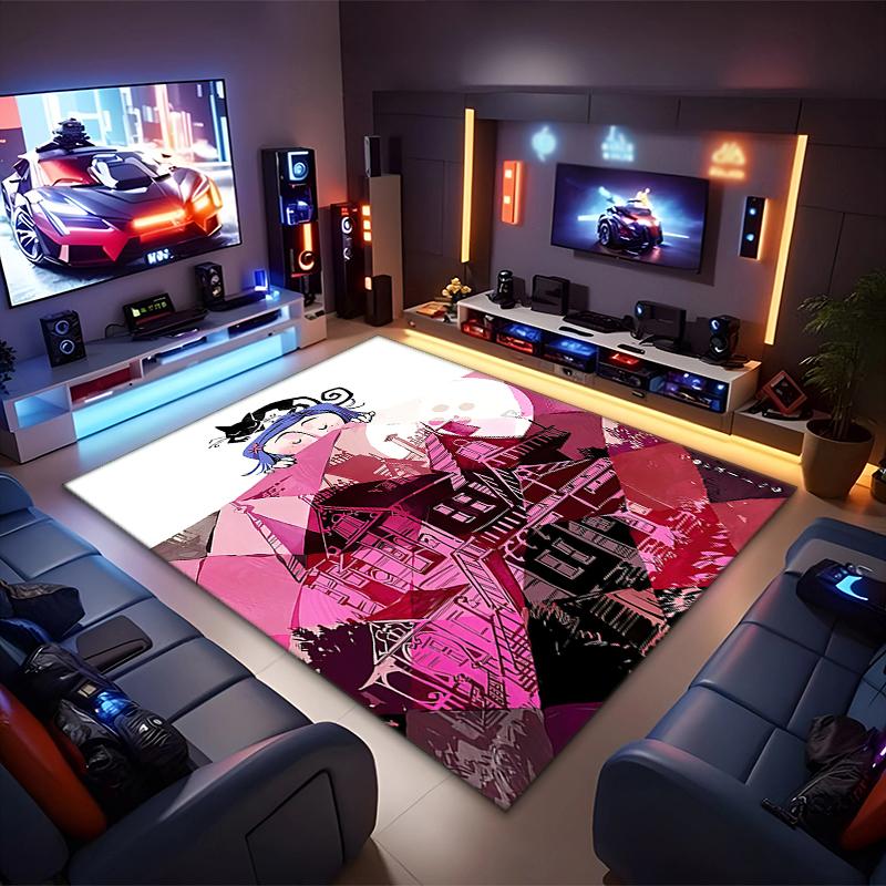 1PC Coraline Rug - home decoration Carpet For Living Room Bedroom Flooring Computer Chair Area Rug