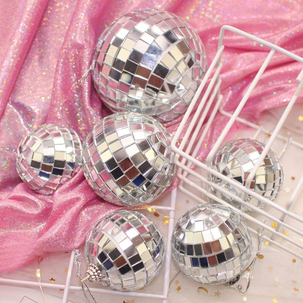 80s 90s Birthday Retro Disco Balls Wedding Party Supplies Cake Decoration Disco Ball Cake Topper