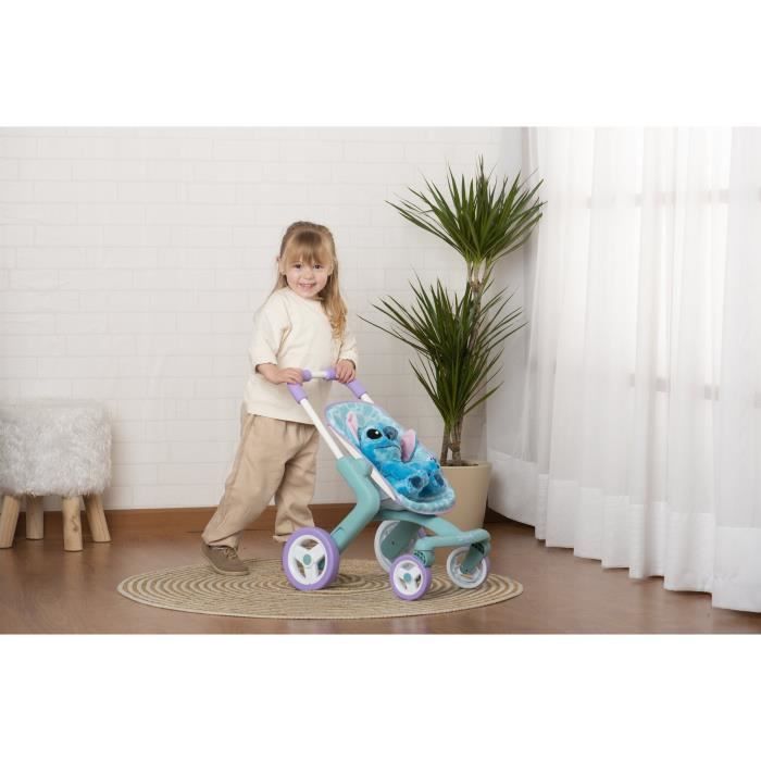 SMOBY - Stitch Poussette + Peluche - dès 18 mois