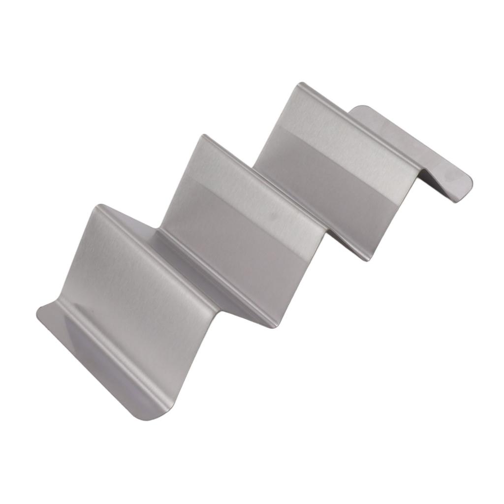 Kitchen Taco Holder Stand   Shape Stainless Steel Taco   Holder Grill for Baking