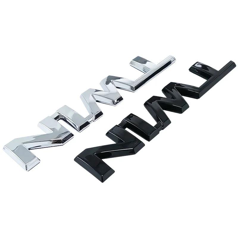 ABS Car Side Emblem Sticker Trunk Badge for Toyota TWIN TURBO Letter Hiace CHR Auris Rav4 Yaris Avensis Camry Harrier