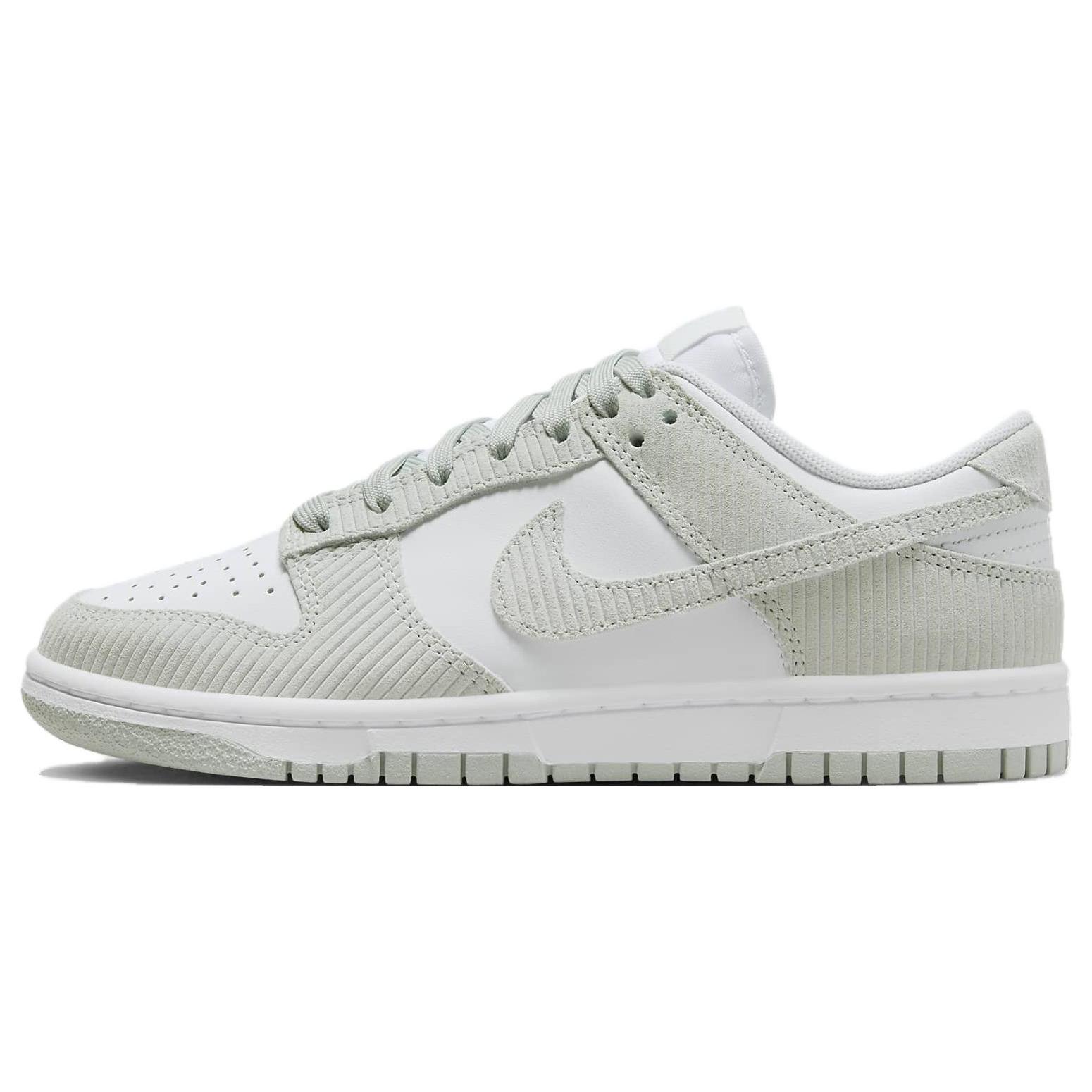 

Nike Dunk Low Light Silver Corduroy Women s 40.5
