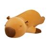 Giant Cute Soft Down Cotton Capibara Plush Toy Doll Stuffed Capybara Doll Baby Long Sleep Pillow Accompany Gift for Girlfriend