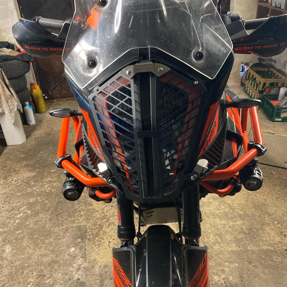 Motocykl SuperAdventure 1290S 1290R osłona reflektora osłona grilla pokrywa ochrona dla 1290 Super Adventure SR