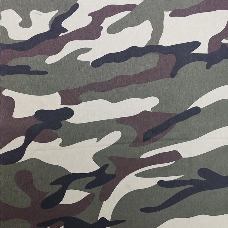 Pure Cotton Camouflage Fabric