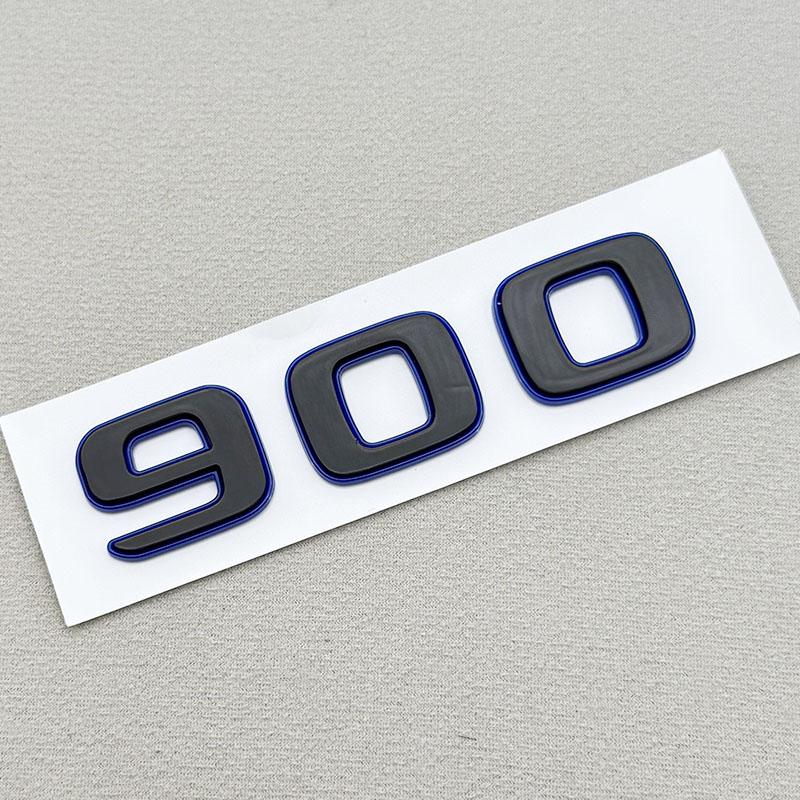 

3D ABS Car Sticker Logo 900 EDITION Badge Rear Trunk Emblem Side Fender Decals For Mercedes Benz AMG BRABUS G Class G63 G500