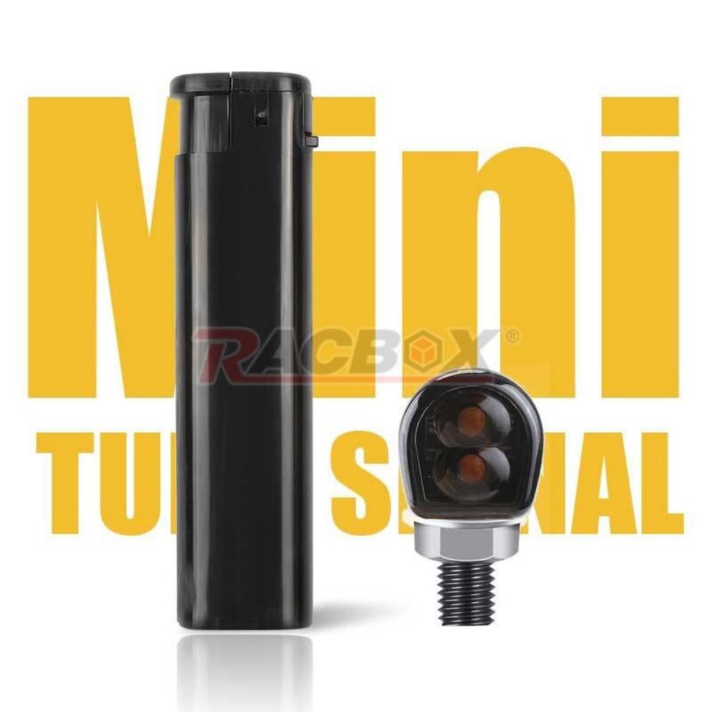 GeneX Motorcycle LED Ultra Small Turn Signal, Nano Turn Signal, Equipped with 2 Ultra