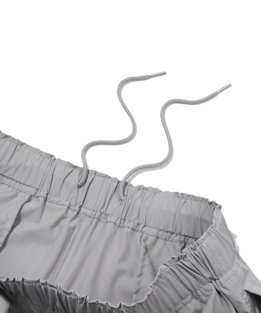BEENTRILL Woven Ripstop Stretch Pants (Grey)