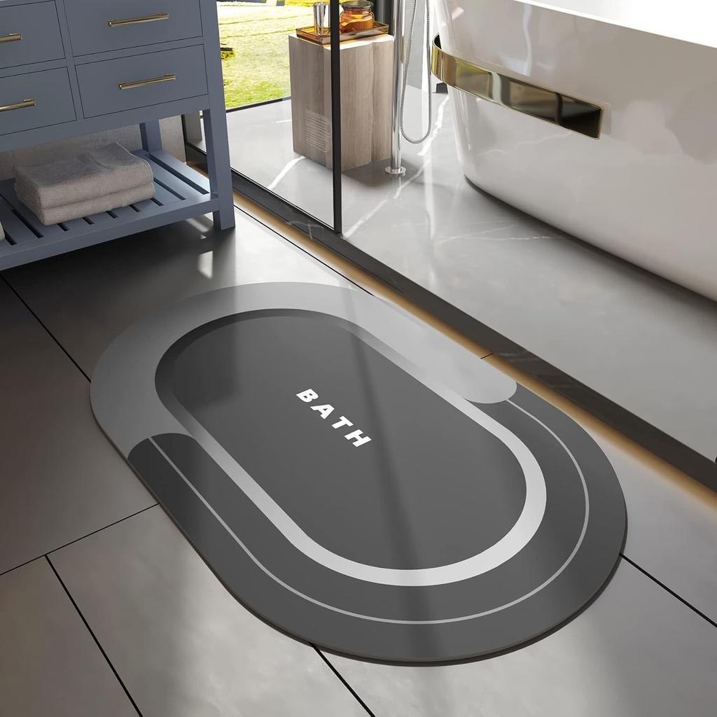 Diatom Mud Cushion Absorbent Quick Drying Mat Bathroom Bathroom Door Non-slip and Dirty Foot Mat Floor Mat