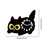 Katze Schreibtischuhr Cartoon Stilvoll Niedlich Acryl Desktop Ornament, Tisch für Regal Kinderzimmer Wohnheim,