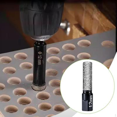 Dry Diamond Drill Bit Accessories Precision Multifunctional Sturdy Tile for Stone Glass