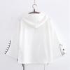 One Size Women Hoodies Anime Middle School Students Clothes College Girl Long Sleeved Loose Junior High School Clothing