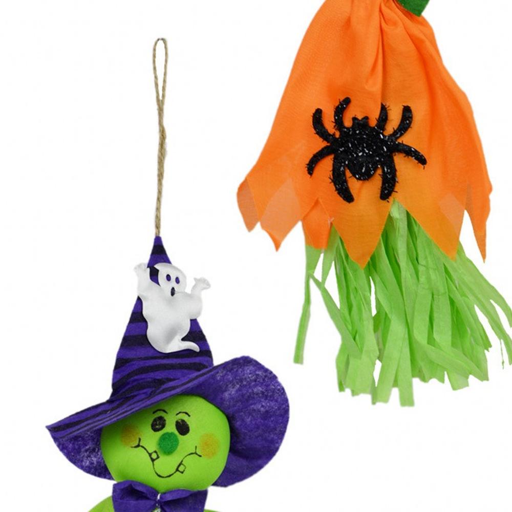 Halloween Straw Ghost Pendant