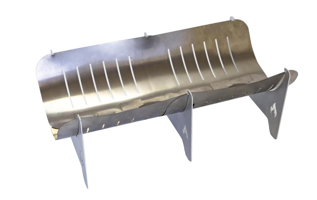 Titanium fire pit that fits in the large mess Takibistin Large EXT tin,
