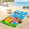 El Payaso Plim Plim Beach Towel, Soft Absorbent Quick‑Dry Towel for Beach Pool Swimming Travel Home