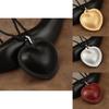 Fashionable Heart Shaped Choker Necklace In Leather For Unisex Wear Casual