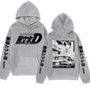 Anime Initial D AE86 Hoodie Hachiroku Shift Drift Cotton Autumn Winter Fleece Streetwear