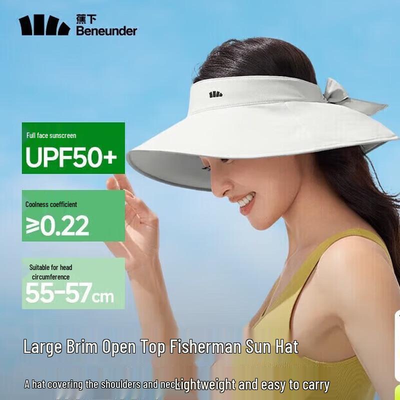 Beneunder Portable Sun Visor Hat for Women