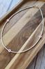 Handmade Beaded Choker Necklace with Heart Charms for Women