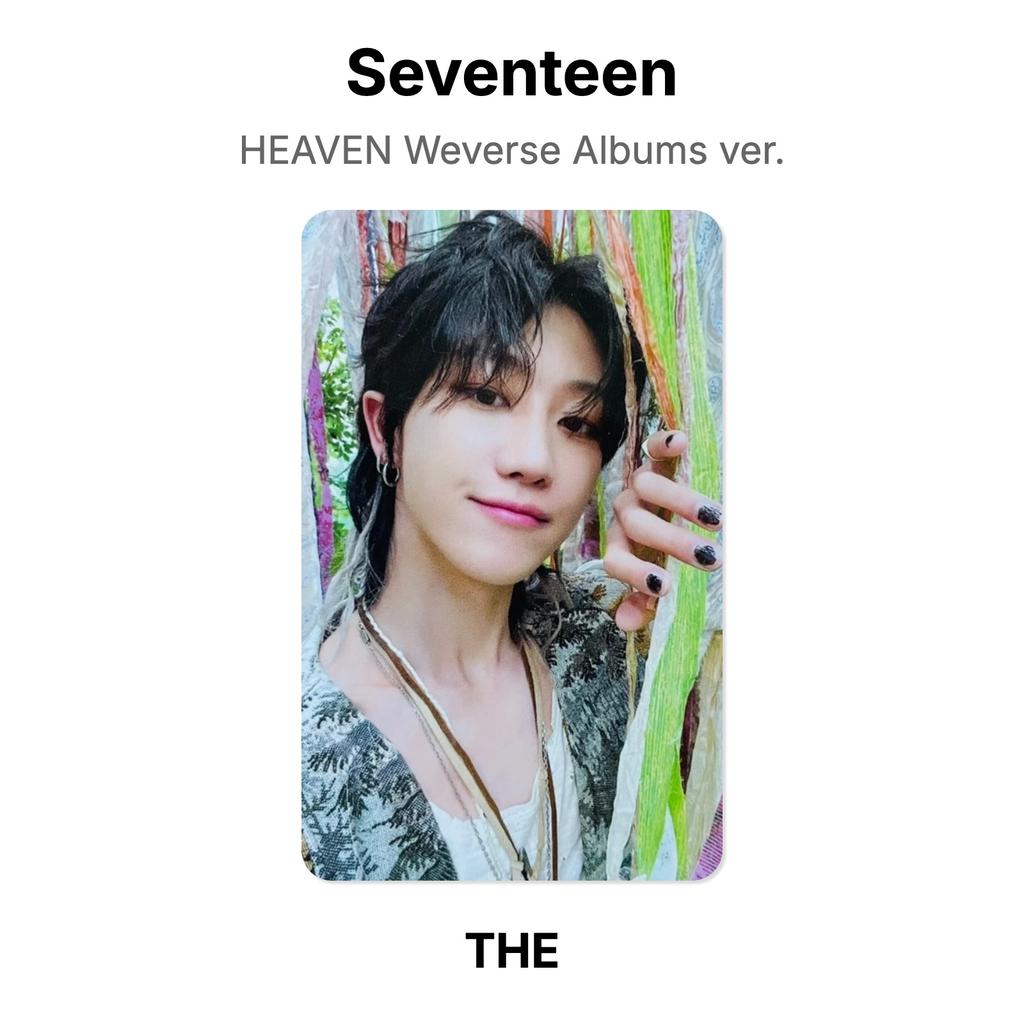 Seventeen HEAVEN Weverse Albums ver. Official Photocard