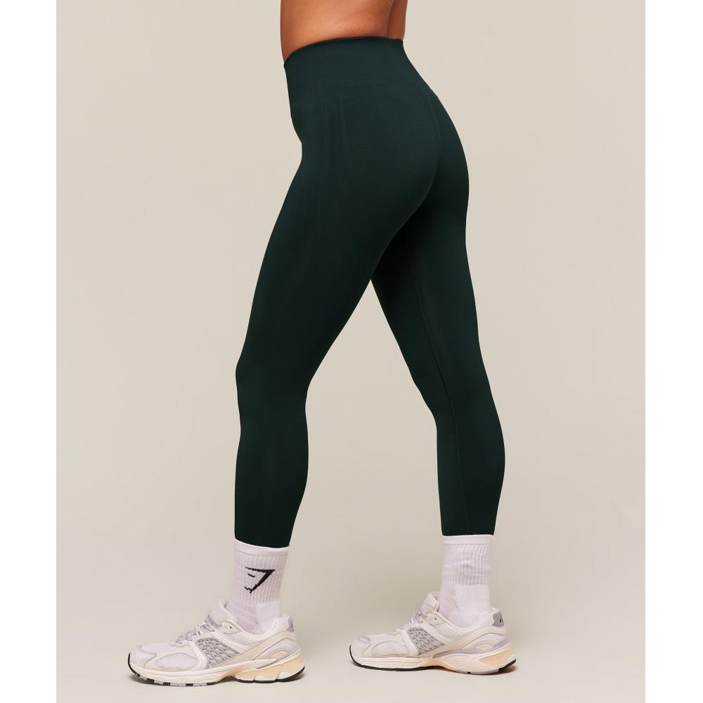 Gymshark Everyday Seamless Graphic Leggings Darkest Teal B3c9z Tbjz