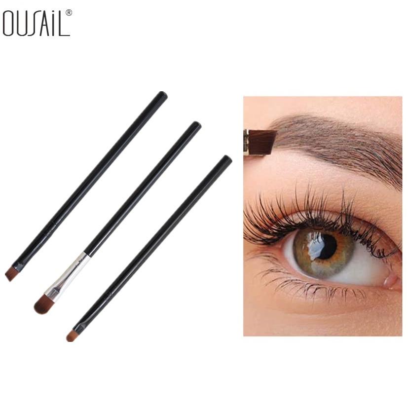 Pinceau fard à paupières Pinceaux de maquillage pour les yeux Pinceau ombre à paupières Pinceau cosmétique biseauté pour ombre