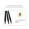 Honggong 4-Piece Stainless Steel Tweezer Set